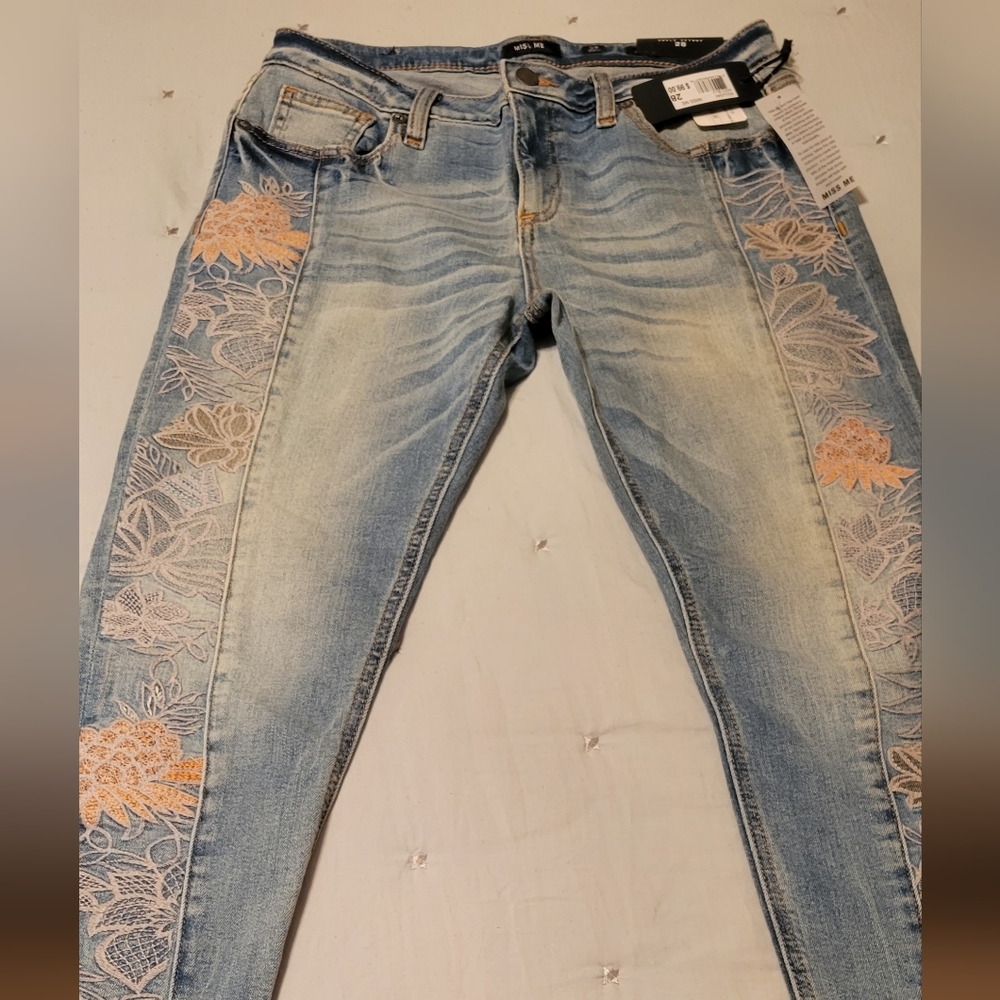 Miss Me Embroidered Jeans